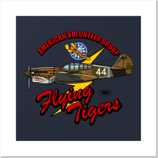 P-40 Warhawk Posters and Art